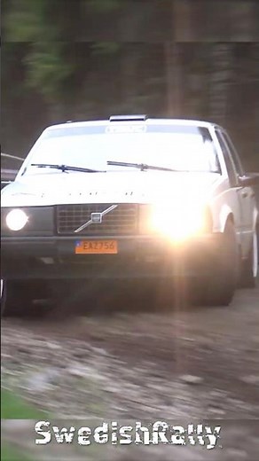 Brutal Volvo 940 Rally Car | 300+ HP Powerhouse by Thomas Lennstrand
