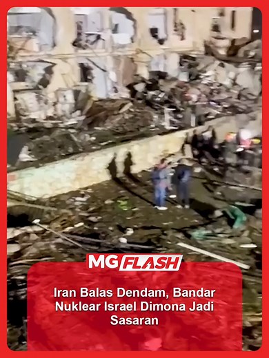 Iran Balas Dendam: Bandar Nuklear Israel Dimona Disasar