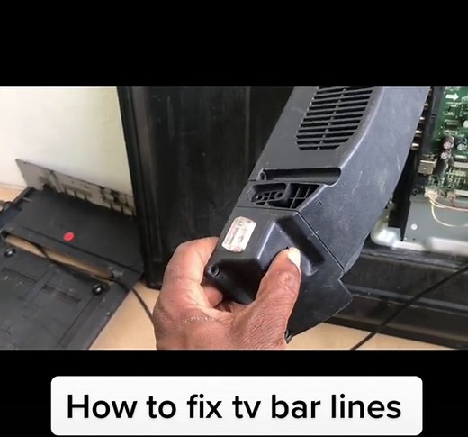 How to fix tv bar lines on the screen #TV #SmartTV #LEDTV #buga #tvscreen #duet #8womens #tvrepair