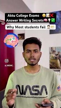 AKTU Semester EXAMS 📝✍🏻❌| How to Score Good Marks 🎓🏆✅ | Answer Writing Tips 💡