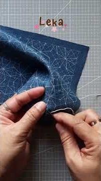 #sashiko #kaku #shippo #howto #stitch #japanesestitch