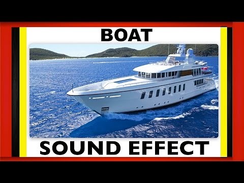 Boat Drive Sound Effect | Boat SFX | High-Resolution Audio