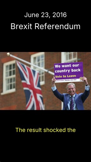 June 23 Changed Everything: Brexit Referendum Shock #history