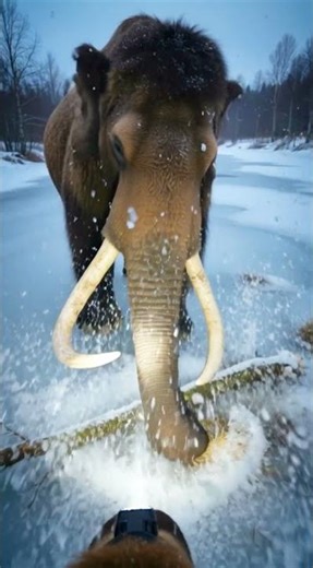 Mammoth/ POV(Micro) Camera Documentary #wildlife #ancienthistory #elephant #documentary