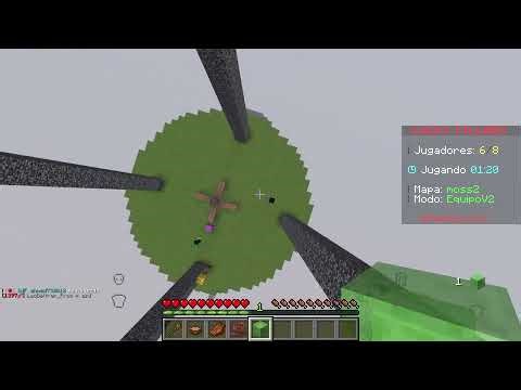 Gano partida de duos yo solo. Minecraft Lucky pillars