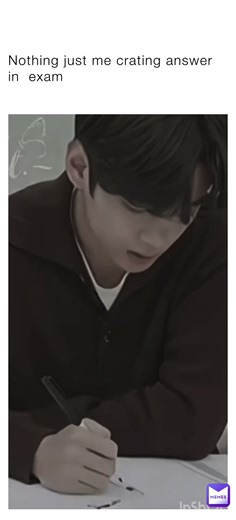 Nothing me creating Answer in exam