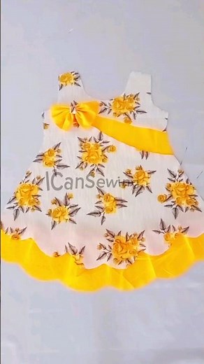 ❤️Beautiful New Frock Design 2025 | Easy Cut and Simple Sew 🔥👌