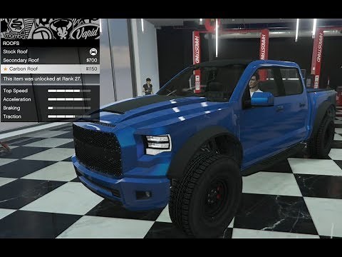 GTA 5 - DLC Vehicle Customization - Vapid Caracara 4x4 (Ford Raptor) and Review