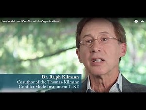Leadership and Conflict within Organizations