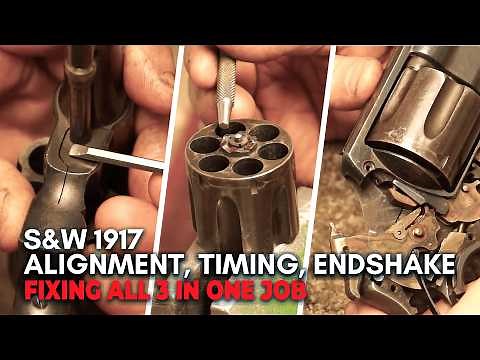 S&W 1917 Revolver Masterclass: Full Disassembly, Polishing, Hand Fitting, and Tune-Up | AGI