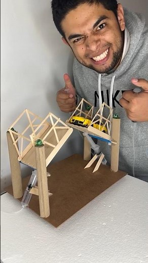 ¿Como hacer un Puente hidráulico casero?