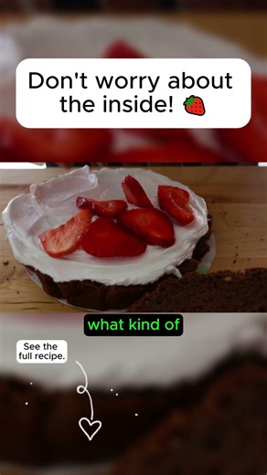 Easy Cake Filling Hack for Beginners #simplybakings #baking #strawberry