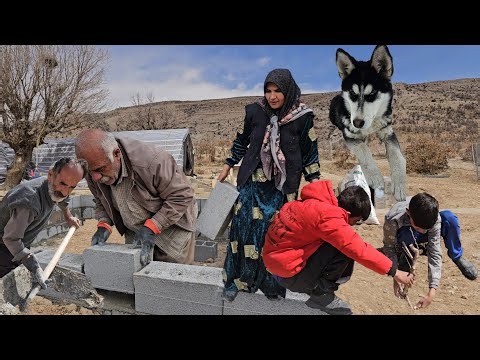 Watch Nomadic Family & Master Builders Transform a Mountain Pond!