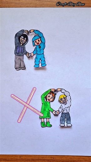 Pocoyo Officials Friends LINE Connect Art Challenge #youtubeshorts #shorts #pocoyo