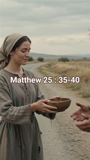 Matthew 25 : 35-40