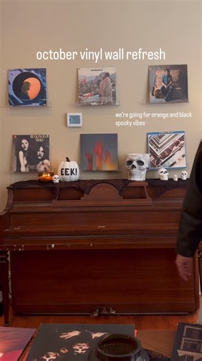 sweater weather, record refresher 🍂 what’s your go-to october album? 🎃 | Crosley Radio