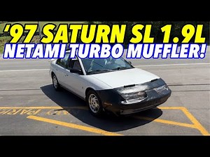1997 Saturn SL 1.9L w/ NETAMI TURBO MUFFLER!