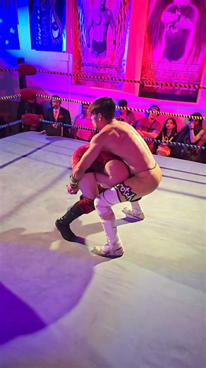 28K views · 154 reactions | Cradle DDT by Lucas Riley to Alonzo Alvarez from last months FIGHT NIGHT 12, Streaming rn in #TrillerTV. #SantinoBros #TeamSantinoBros #ProWrestling #ProWrestlingSchool #WrestlingSchoolsNearMe #ProWrestlingLosAngeles #WrestlingTraining #WrestlingSchool #Wrestling | Santino Bros Wrestling Academy | Facebook