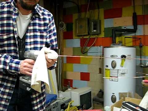 How to straighten 10g copper wire the easy way