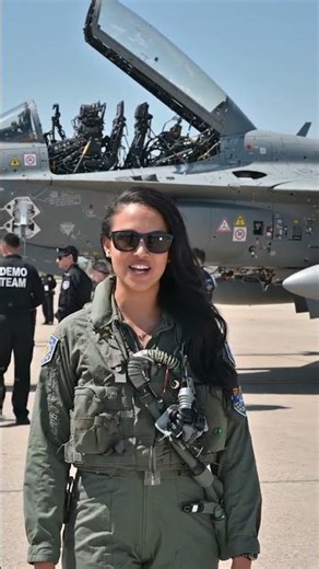 Meet the Female Pilot of the F-35A