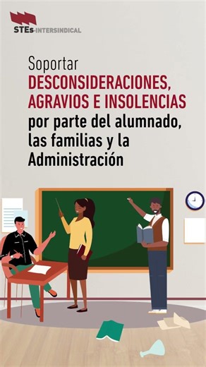 POR UN TRABAJO DIGNO PARA EVITAR LA ESCASEZ DE PROFESORADO.