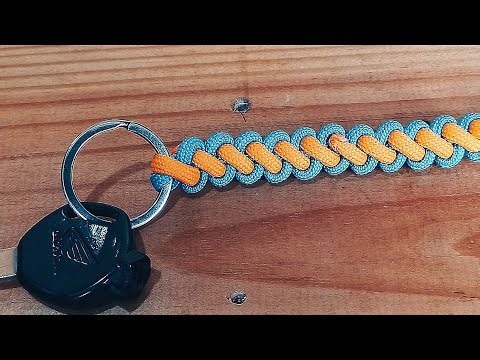 How To Tie A Simple Keychain / How To Tie A Knot