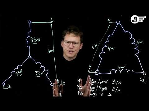 Are you connecting a three-phase motor in star or delta?