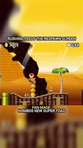 Toad learns the hard way 😭🔥🤣 #mario #nintendo #retrogaming