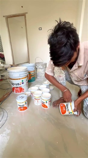 1liter paint Mixing #painter #home