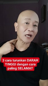 3 cara turunkan darah tinggi dengan cara paling selamat #healthtips | Dary Bid