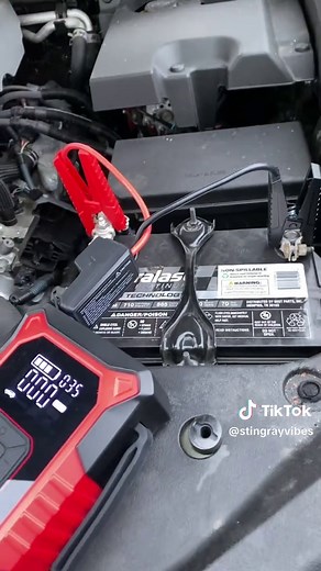 Gooloo A3 Jump Starter Hookup Guide