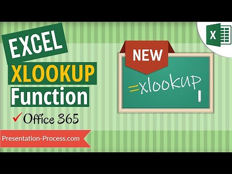 How to use XLOOKUP in Excel Office 365 (New!)
