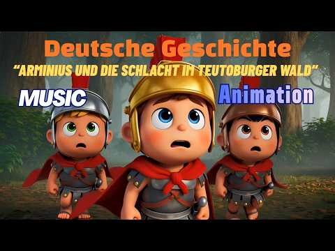 Deutsches Kinderlied über Arminius – Die Schlacht im Teutoburger Wald | Geschichte für Kinder