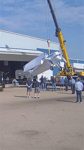 We said goodbye to our FM-2 Wildcat restoration this morning as it set off to its new home at the American Heritage Museum! 👋 | Air Zoo