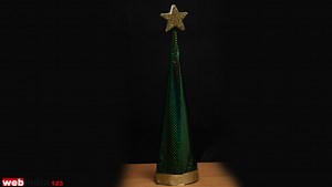 Wrapping Paper Christmas Tree,how to make Wrapping Paper Christmas Tree