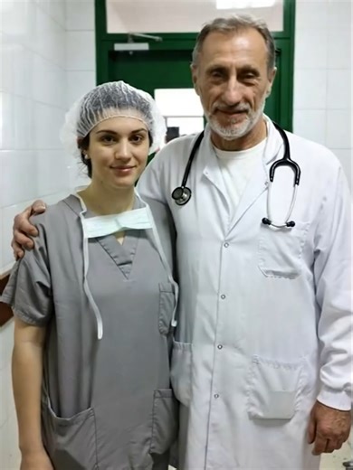 A Father and Daughter Saving Lives Side by Side — Please Leave a Kind Comment 📷
