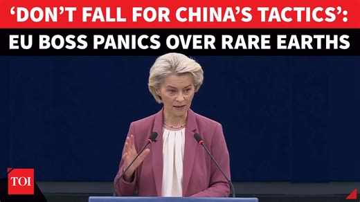 ‘War’ Over Rare Earths: After Trump, EU Boss Warns Against China Monopoly | ‘We Must Break Free’
