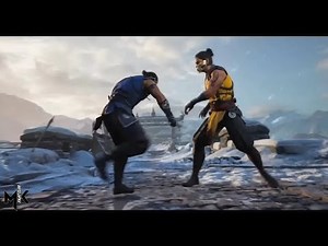 Scorpion vs Sub Zero Fight (MK1 Story)