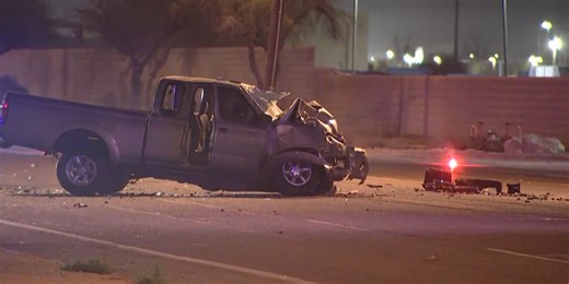 Police ID driver killed after crashing into bus in west Phoenix