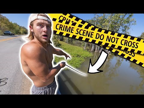 Magnet Fishing Uncovers Hidden Crime Scene