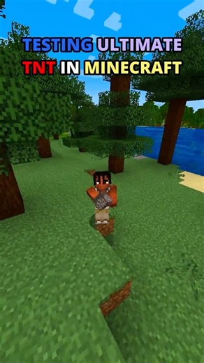 TESTING THE ULTIMATE TNT IN MINECRAFT💥💥