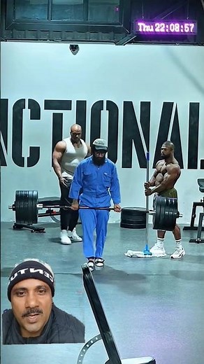 Bodybuilder surprised by Anatoly lifting heavyweight with great ease#motivation #funny