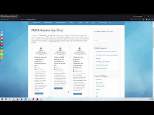 FEMACourses FEMA TEST ANSWERS
