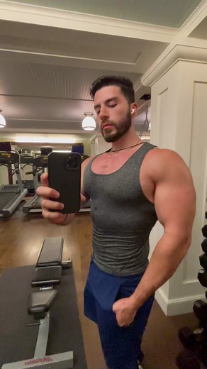 Hotel Push Day Workout During Medical Conference Trip