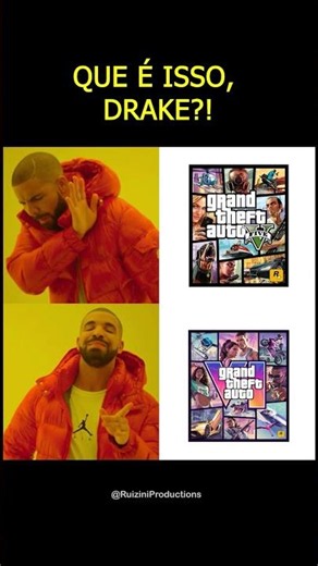GTA VI SERÁ MELHOR DO QUE O V? 🤔🤔 #shorts #gta #gta6 #grandtheftauto #memes