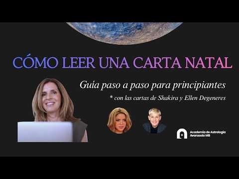 Cómo leer una carta natal