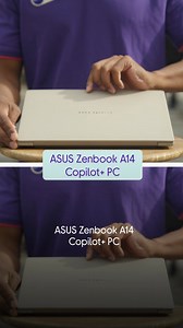 All-day AI-powered creativity at the touch of a button with the ASUS Zenbook A14 Copilot PC, at Currys. | Currys