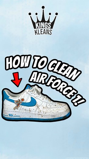 149K views · 367 reactions | HOW TO CLEAN AIR FORCE 1s LIKE A PRO ✅...