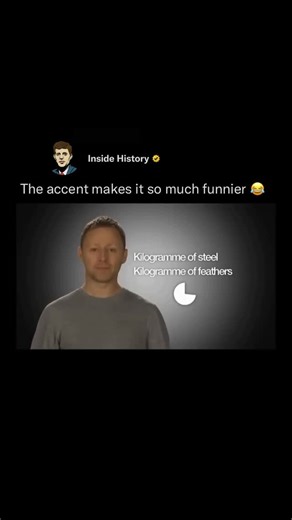 Inside History on Instagram: "What’s heavier: a kilogram of steel or a kilogram of feathers? 🪶🗿 Limmy’s Show is a Scottish sketch series created by comedian Brian Limond, better known as Limmy. Premiering in 2010, it quickly gained a strong cult following thanks to its offbeat, distinctive style. The show blends surreal humor with everyday Glasgow life, shifting between characters who feel both exaggerated and oddly authentic. Limmy plays many of these roles himself, giving the series a unique