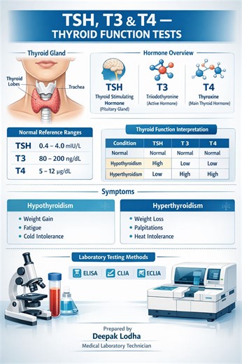 Understanding TSH, T3 T4 Thyroid Function Tests | Deepak Lodha posted on the topic | LinkedIn